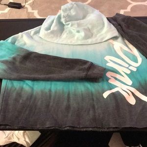 XS PINK CROPPED SWEATER